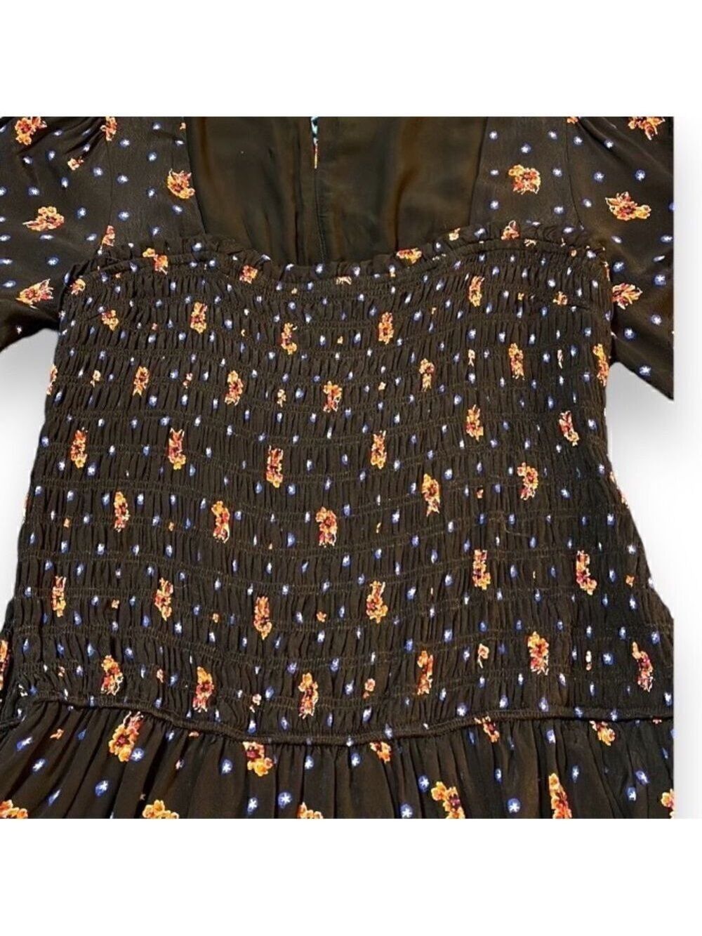 Free People Two Faces Print Mini Dress, Women’s Size XS, Ribbed, Lined - Picture 8 of 11